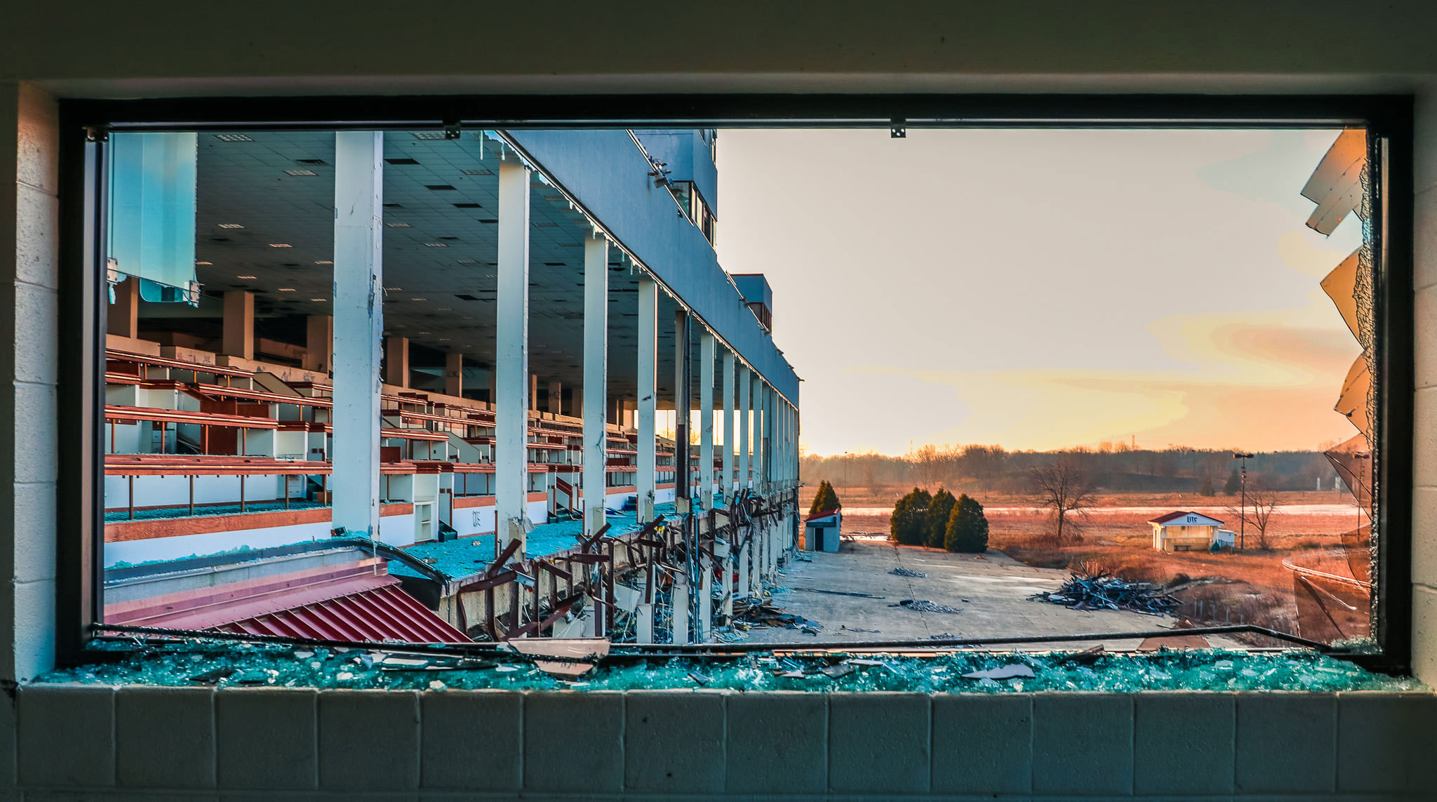 Dairyland Greyhound Park in July 2020