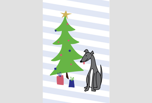 Greyhound Christmas