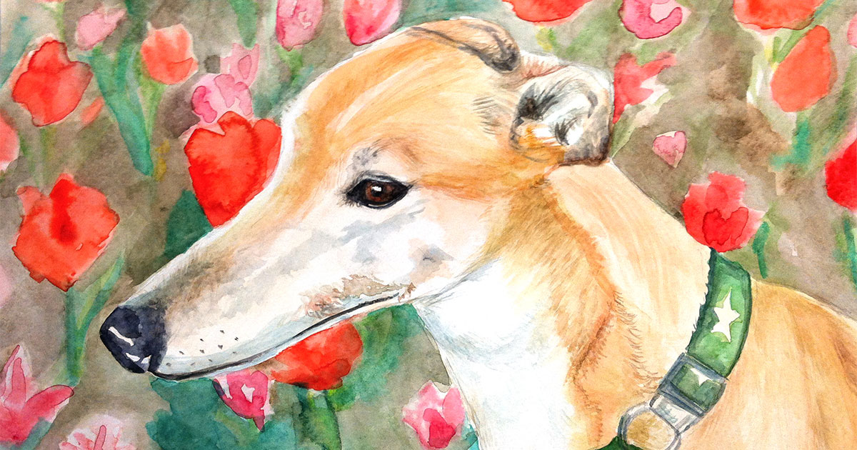 greyhound memorial gifts